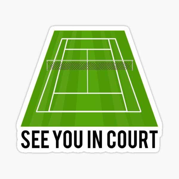 Item preview, See You In Court! Tennis designed and sold by mralan.