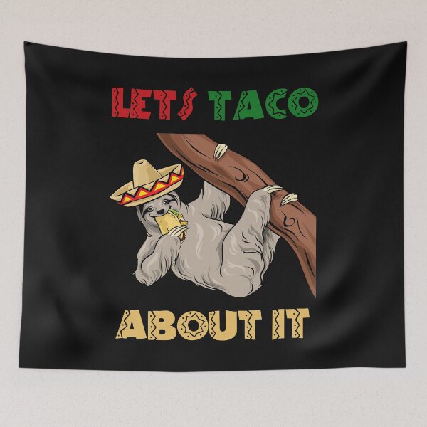 Item preview, Lets Taco About It - Sloth Cinco De Mayo designed and sold by Bendthetrend.