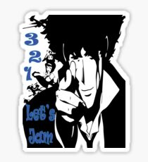 3, 2, 1 Let's Jam! Sticker