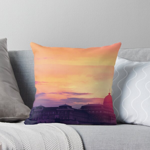 Item preview, Sunset Over Buda Castle designed and sold by Paula Bielnicka.