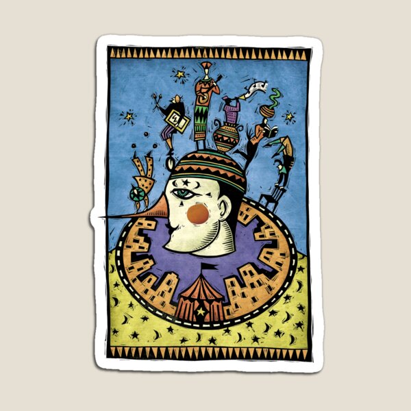 Pierrot Magnet