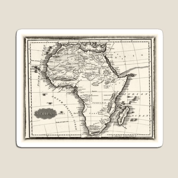 Item preview, 1799 Antique Map of Africa designed and sold by boogeyman.