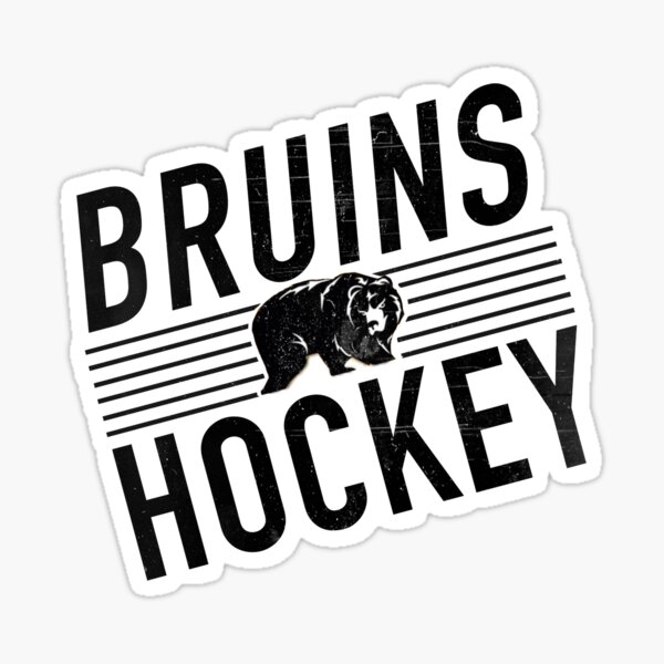 Bruins Hockey Sticker
