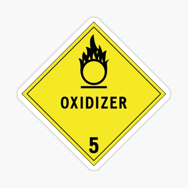 Artikel-Vorschau von HAZMAT Klasse 5.1: Oxidationsmittel, designt und verkauft von Ruben Wills.