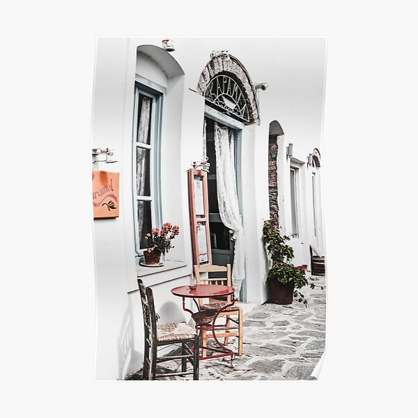 Amorgos island Greece Poster