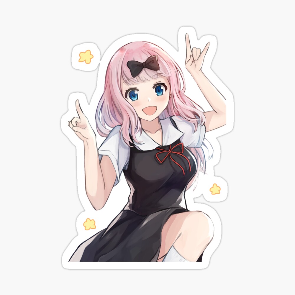 Cute Chika Kaguya Sama Love Is War Poster By Goblaysan Redbubble