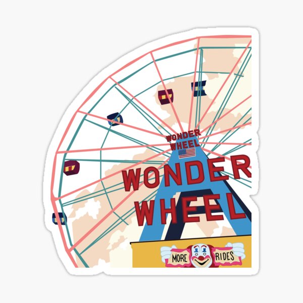 Wonder Wheel Sticker