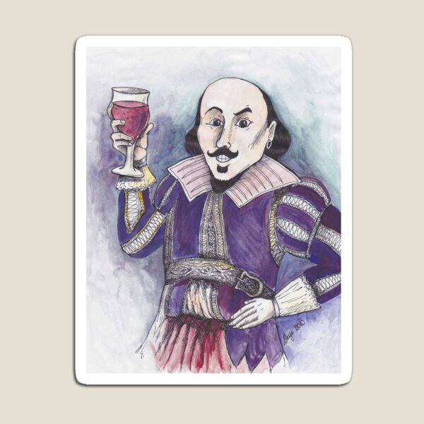 Wining Shakespeare Magnet