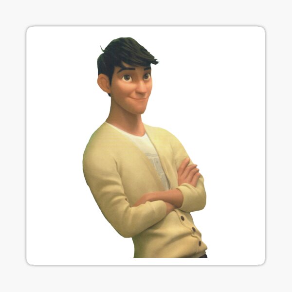 transparent tadashi hamada Sticker