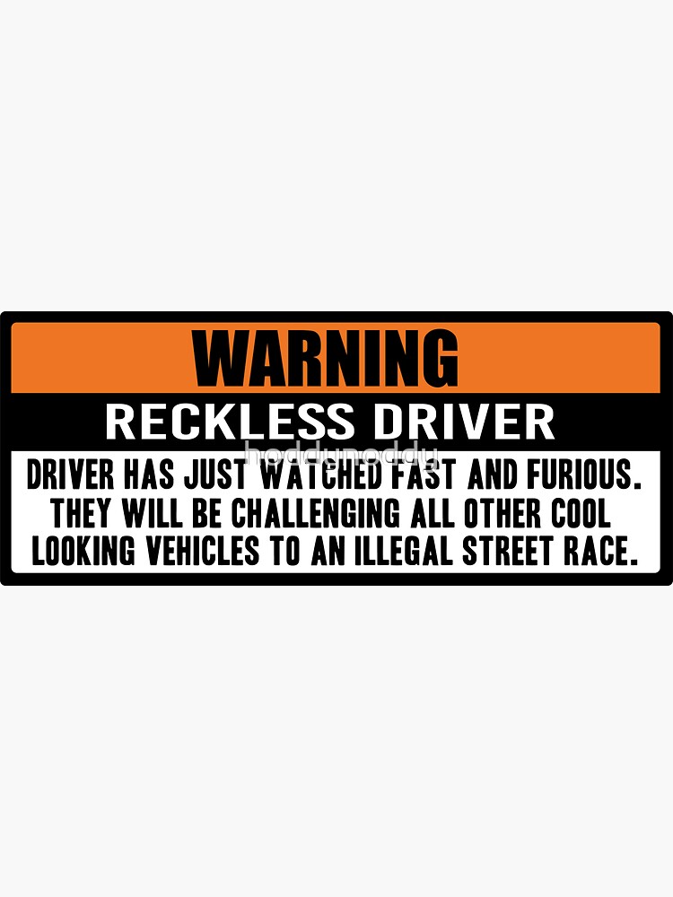 Warning - Fast and Furious by hoddynoddy