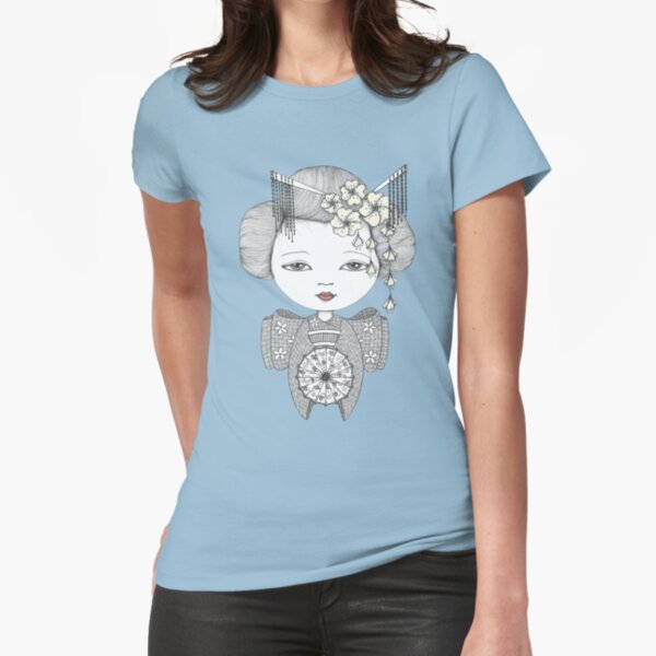 Little Blossom Girl Fitted T-Shirt
