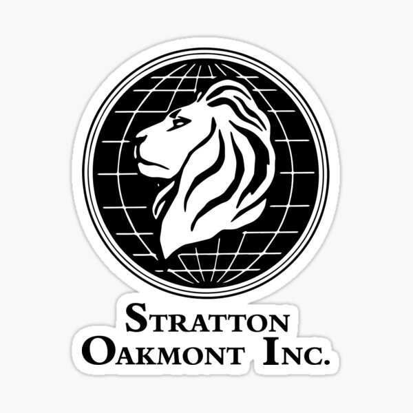 The Wolf of Wall Street Stratton Oakmont Inc. Scorsese Sticker