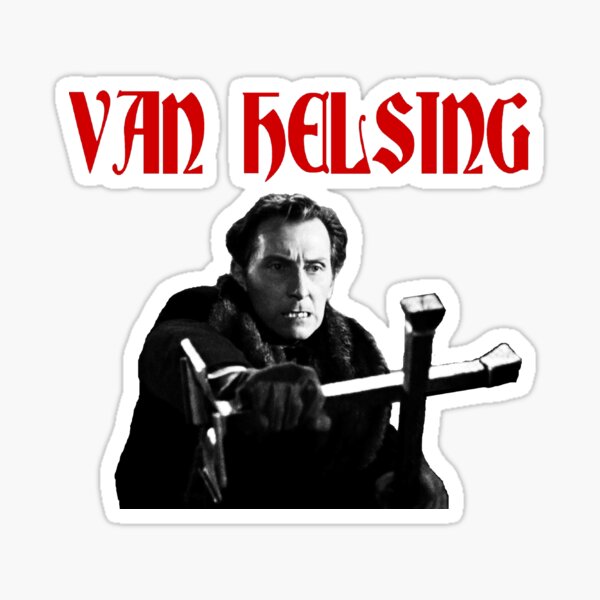 Doctor Van Helsing Sticker