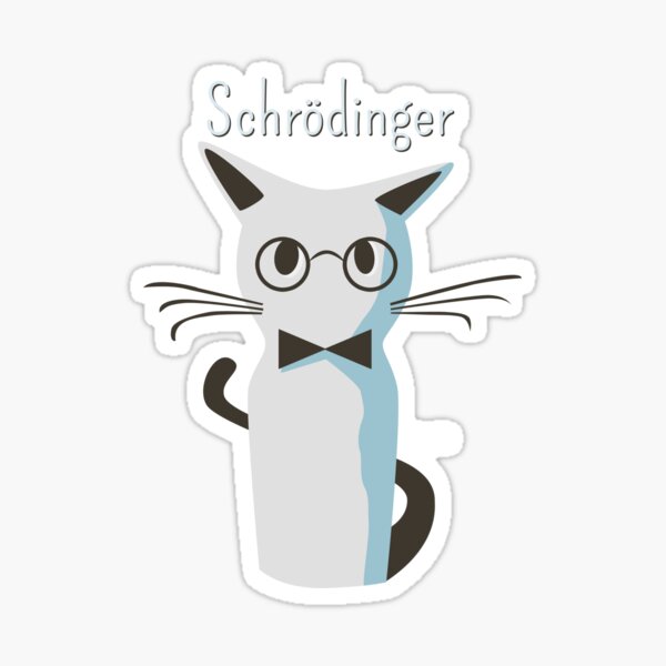 Schrodinger Sticker