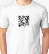 Camiseta ajustada Rick Roll QR