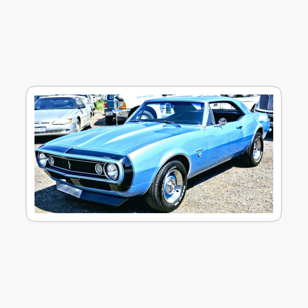 Chevy Camero Muscle Car Poster For Sale By Scubagirlamy Redbubble