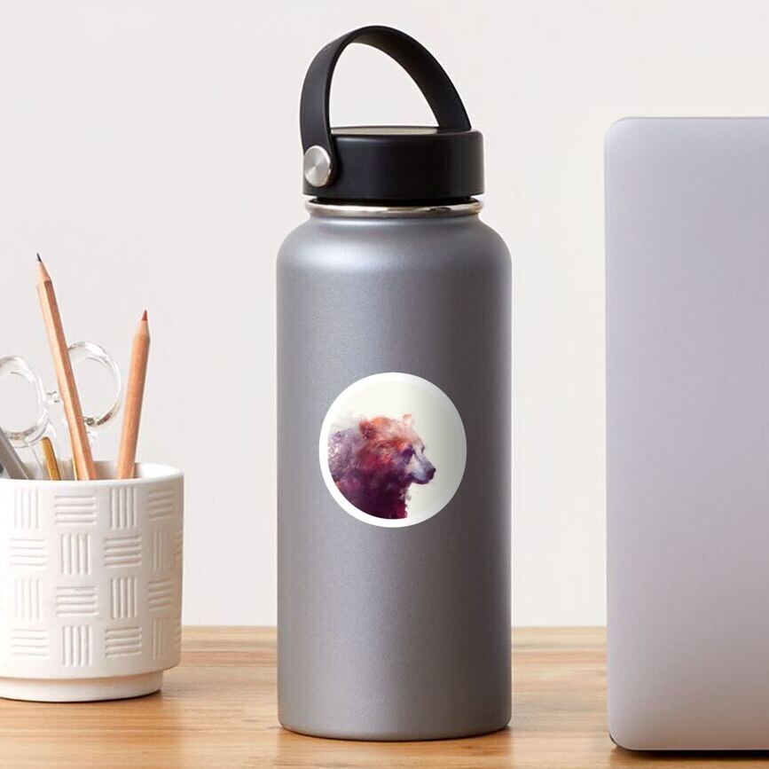 Bear // Calm Sticker
