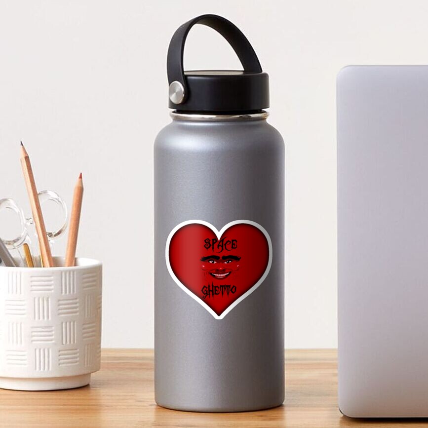 Spaceghetto Heart Sticker