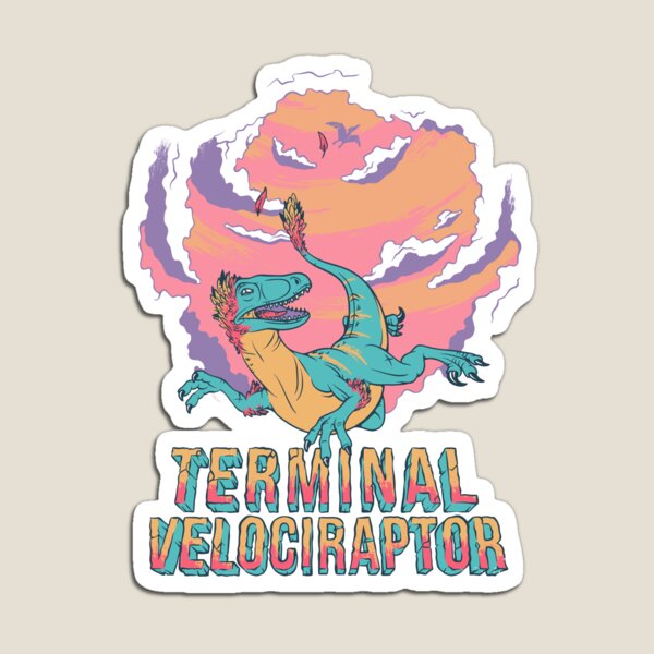 Terminal Velociraptor (Version 2) Magnet