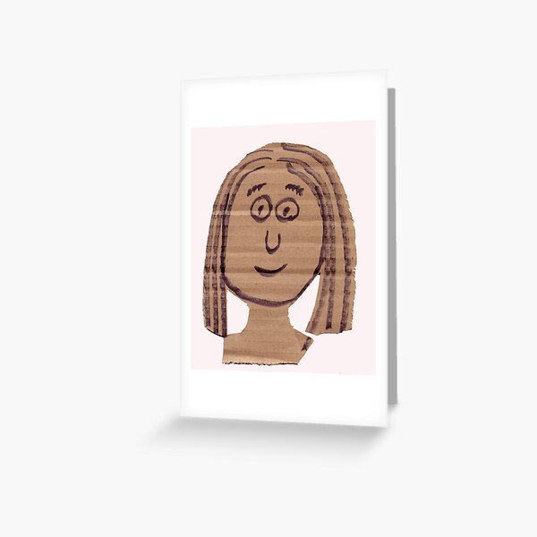 Girl Greeting Card