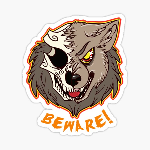 Item preview, BEWARE! Werewolf designed and sold by CupcakeCreature.