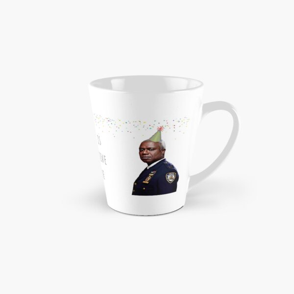 Brooklyn Nine Nine Captain Holt card/sticker,mug, Birthday, Anniversary, Mothers day, Fathers day, Graduation, Festive Tall Mug