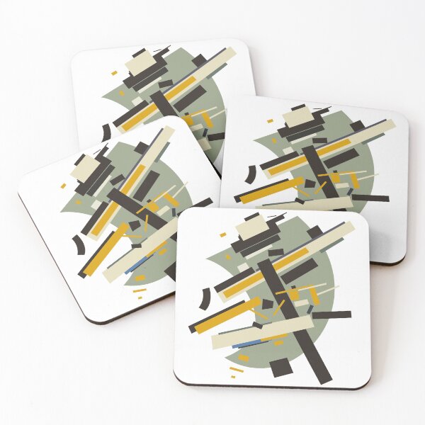 Item preview, Geometric Abstract Malevic #10 designed and sold by ShaMiLaB.