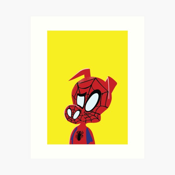 Dans le Spiderverse Spider-Ham Impression artistique