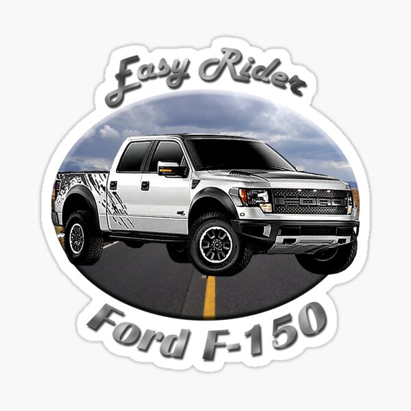 Ford F-150 Truck Easy Rider Sticker