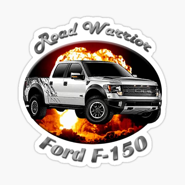 Ford F-150 Truck Road Warrior Sticker