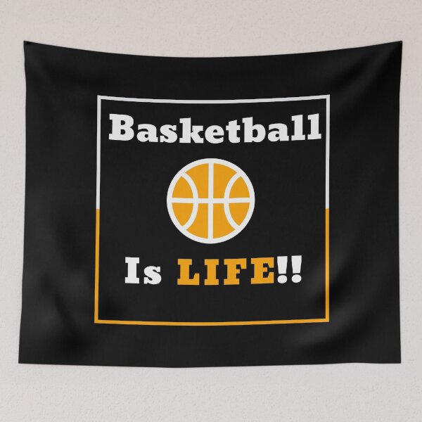 Item preview, BASKETBALL IS LIFE designed and sold by MallsD.