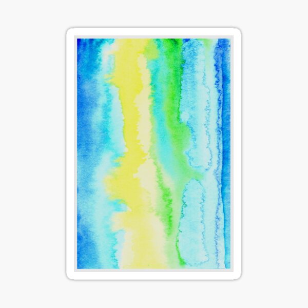 blaues Wasser Sticker