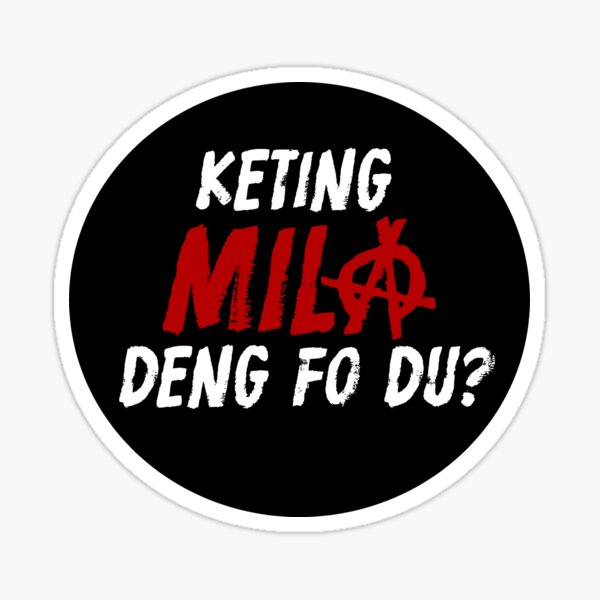 What Would Miller Do? Sticker