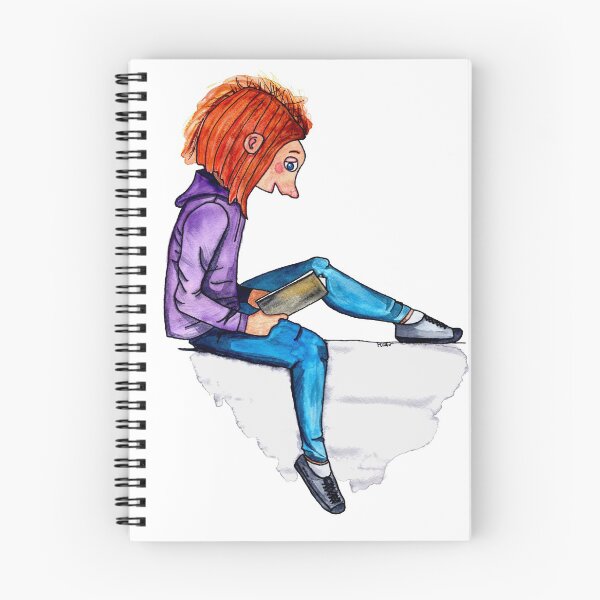 Item preview, Bookworm designed and sold by BandeleArt.