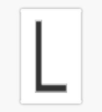 L Affordable Print Products Sticker