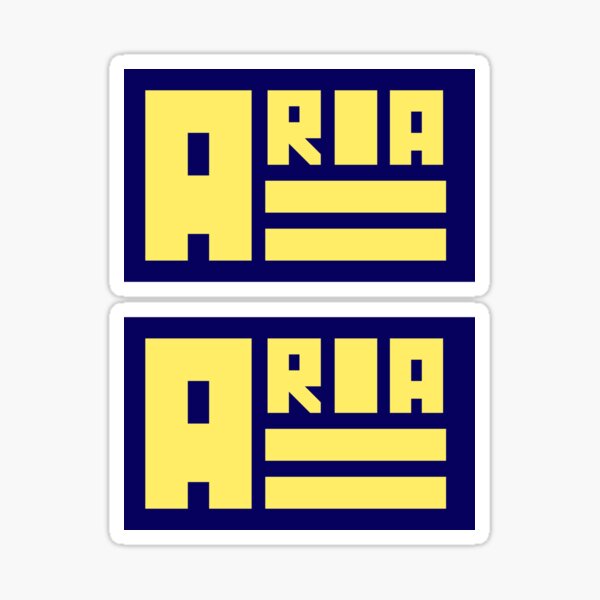 Item preview, Aria Company Logo designed and sold by xebec.