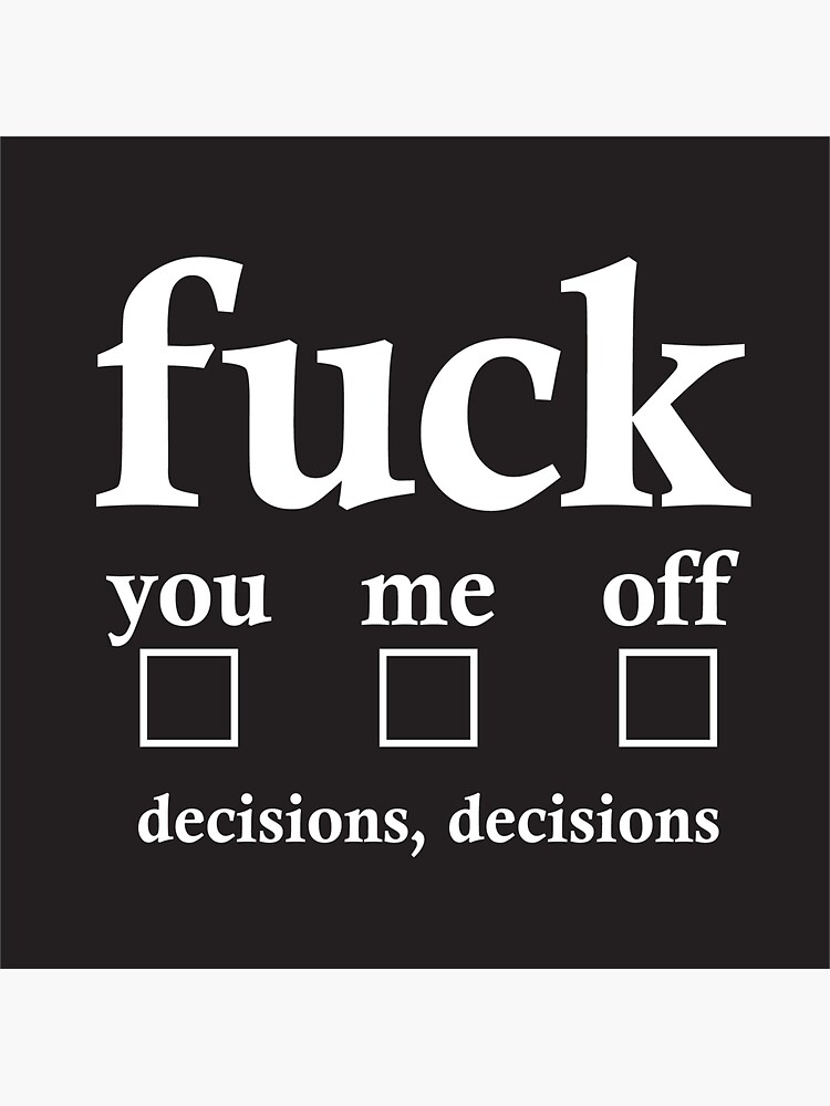 Fuck... Sticker