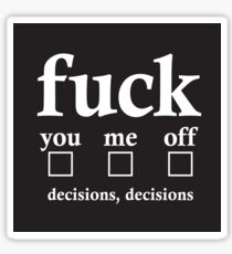 Fuck... Sticker