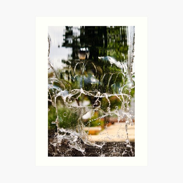 cascada waterfall Art Print