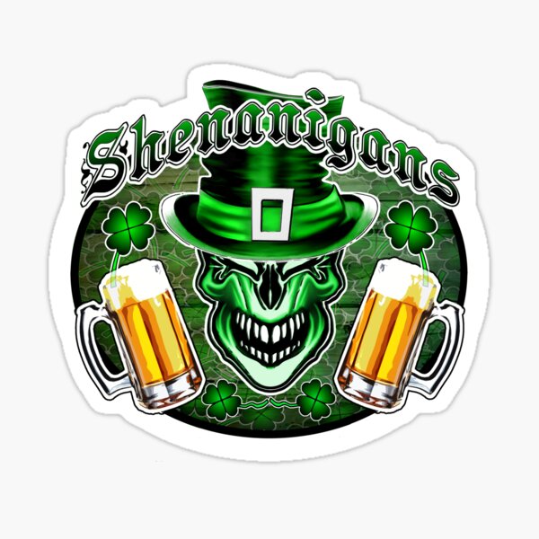 Leprechaun Skull 3: Shenanigans 2 Sticker