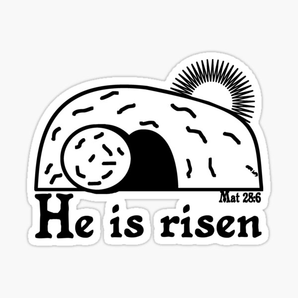 Item preview, HE IS RISEN designed and sold by Calgacus.