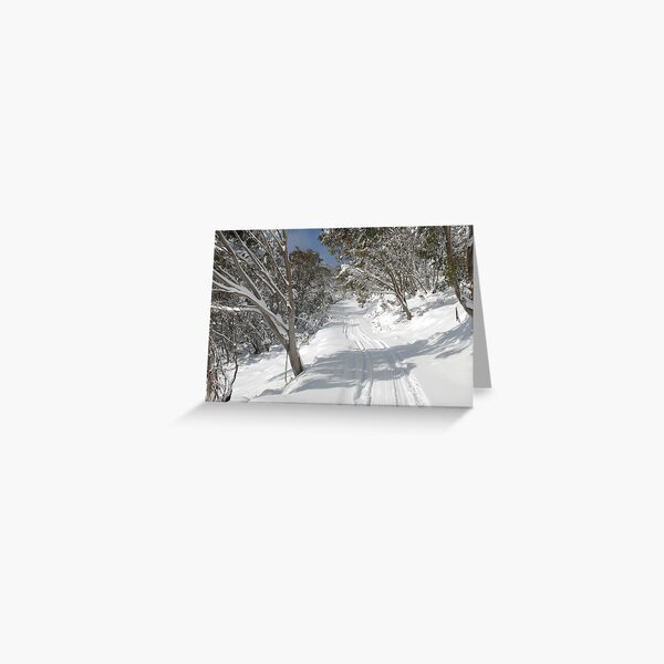 white gold Greeting Card