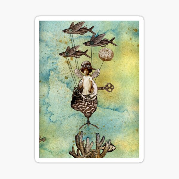 Item preview, Flotilla - Amelie and Flying Fish designed and sold by WinonaCookie.