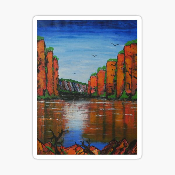 Katherine Gorge Sticker