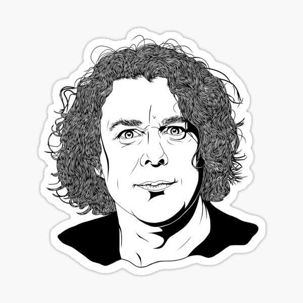 Alan Davies Sticker
