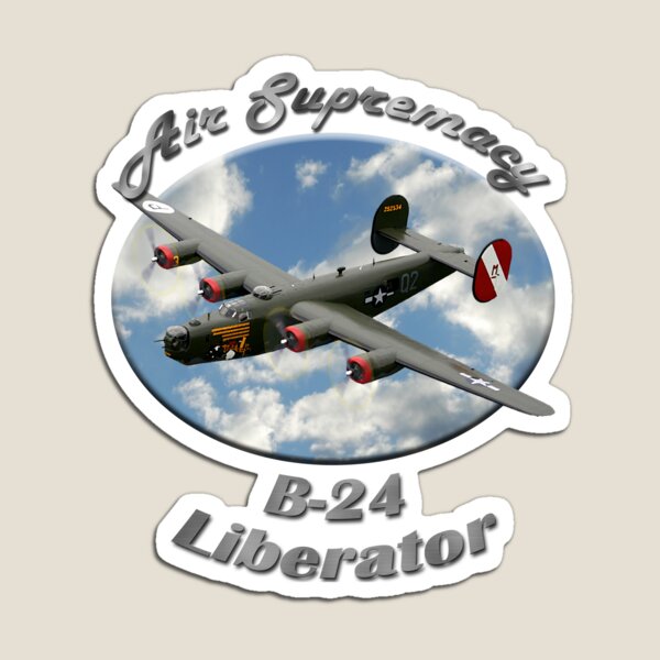 B-24 Liberator Air Supremacy Magnet