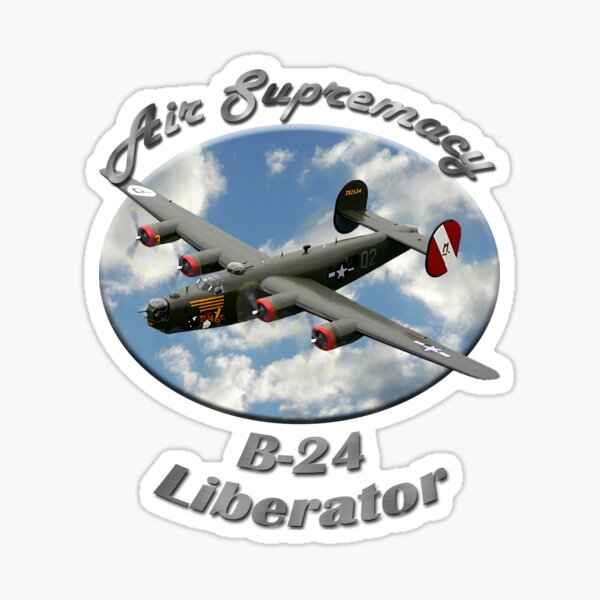 B-24 Liberator Air Supremacy Sticker