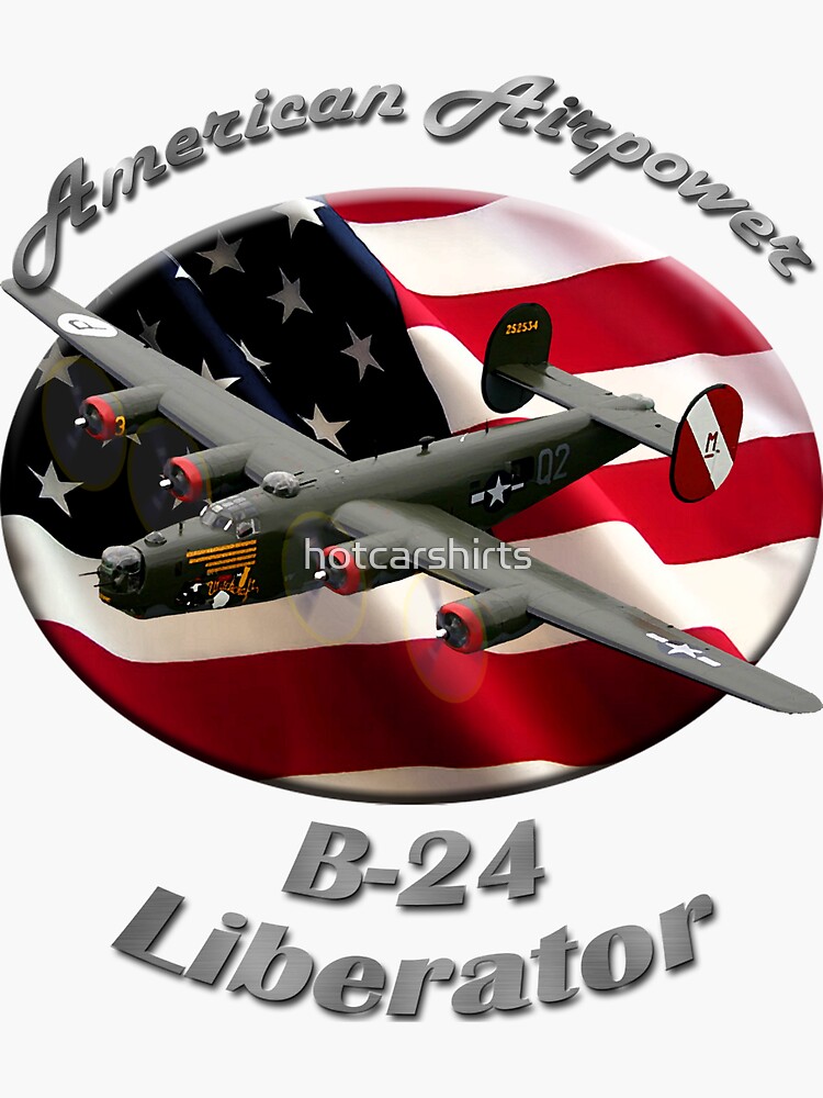 B-24 Liberator American Airpower by hotcarshirts