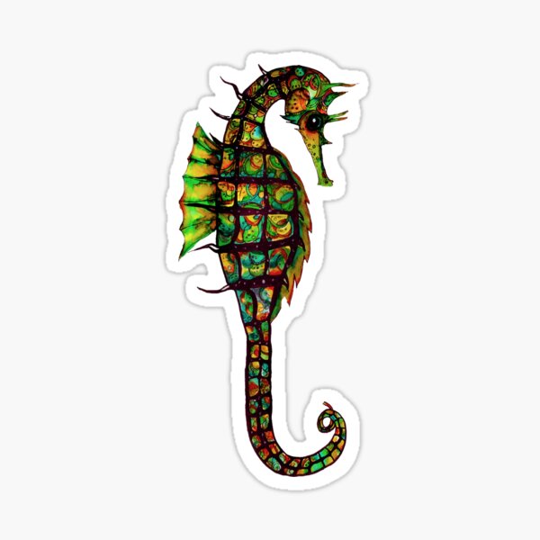 Seahorse Sticker
