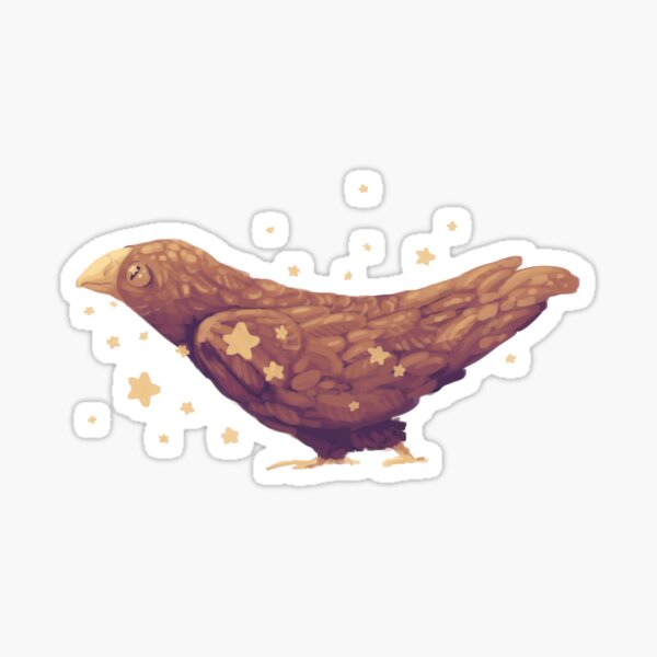 Starry bird Sticker